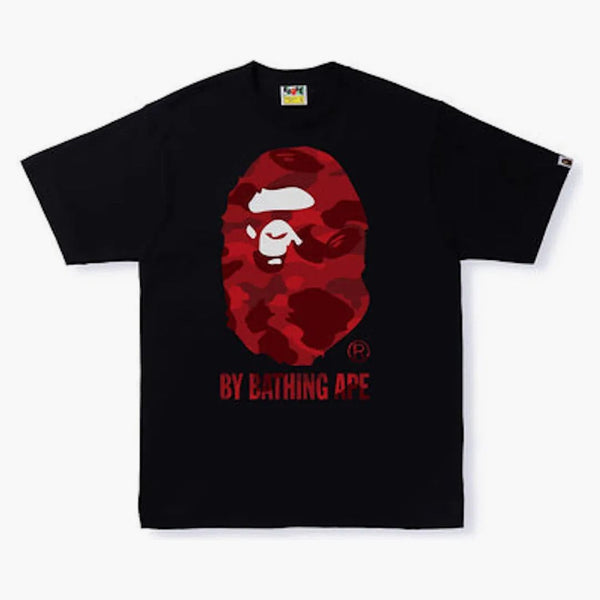 BAPE COLORE CAMO BY BAMBINE APE TEA (SS22) ROSSO NERO