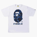 Bape Color Camo By Bathing Ape Tee (ss22) White Navy