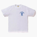 Bape Color Camo College ATS TEE White/Blue