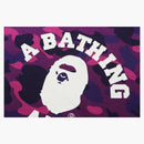 Bape Color Camo College Crewneck Purple