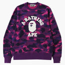 Bape Color Camo College Crewneck (SS22) Purple