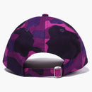 Bape Color Camo College New Era 9twenty Cap (FW22) Purple