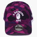 Bape Color Camo College New Era 9twenty Cap (FW22) Purple