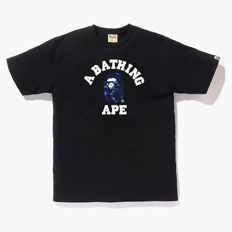 Bape Color Camo College Té negro/azul