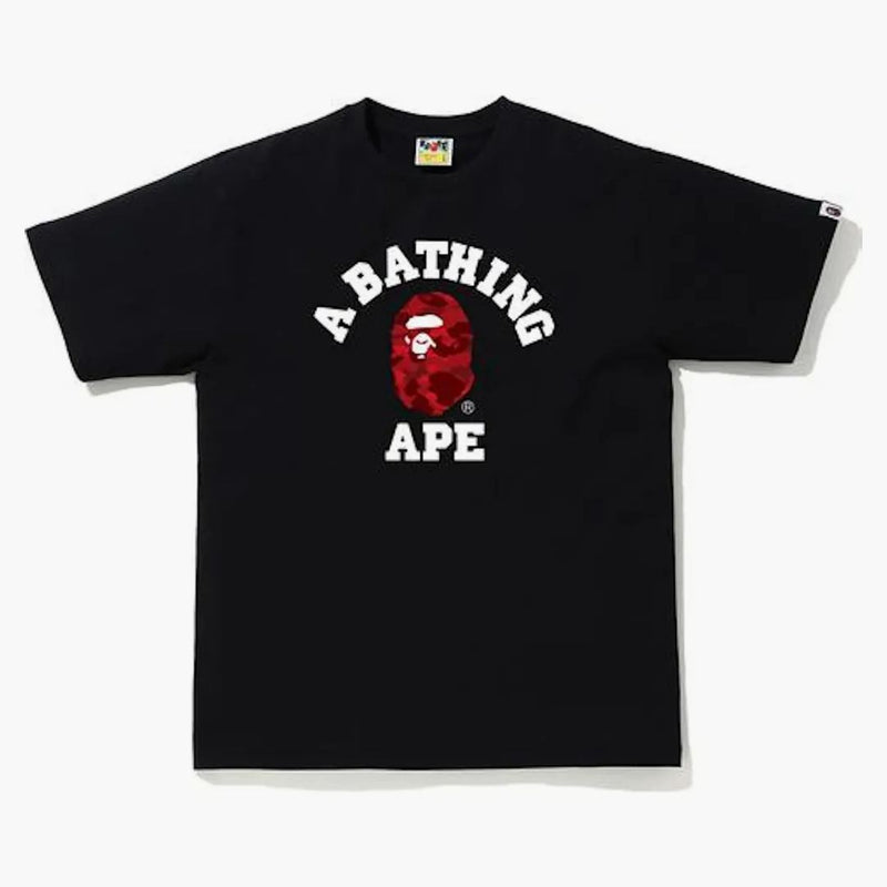 Bape Color Camo College Tea (FW20) Black/Red