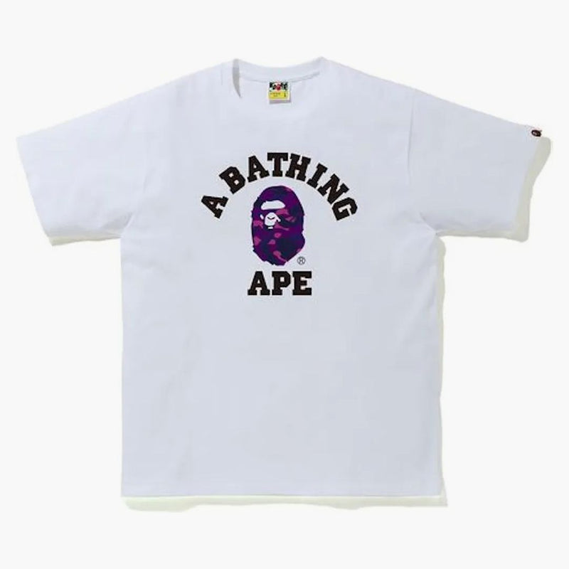 Bape Color Camo College Tea (FW20) bianco/viola