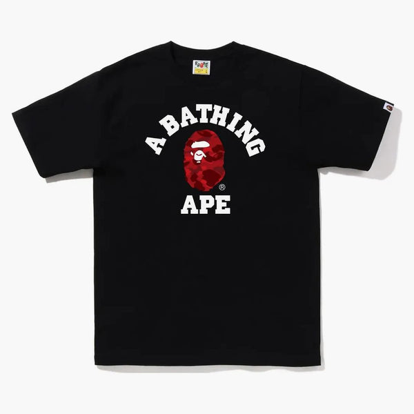 Bape Color Camo College Tea (FW22) Black Red