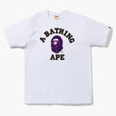 Bape Color Camo College Tea (FW22) White Purple