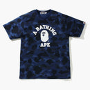 Bape Color Camo College Tea (SS21) Navy