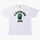 Bape Color Camo College Tea (SS22) White/Green