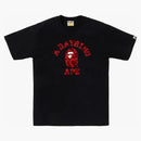 Bape Color Camo College Tee (ss24) Black/red