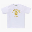 Bape Color Camo College Tee (ss24) White/yellow