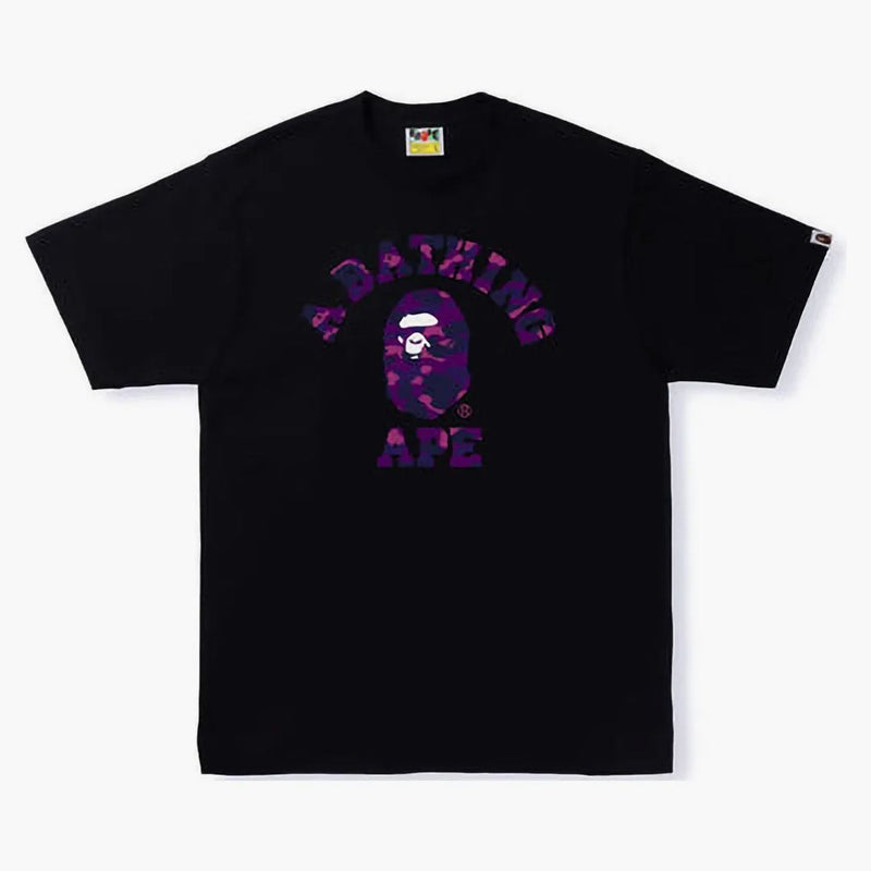 BAPE Color Camo College Tea Black Purple