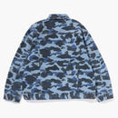 Bape Color Camo Denim Jacket Light Indigo