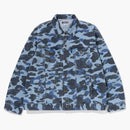 Bape Color Camo Denim Jacket Light Indigo