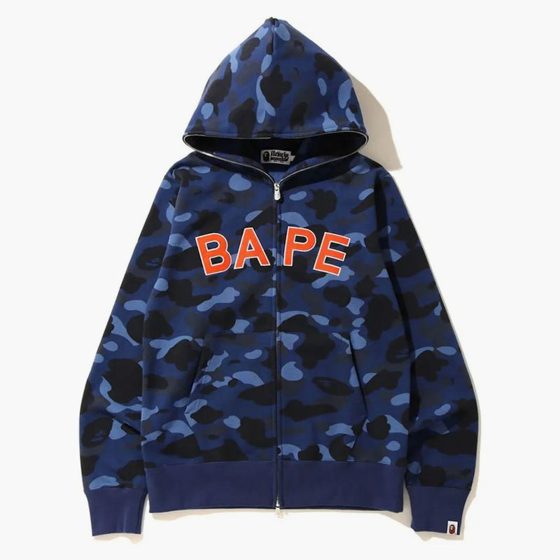 BAPE Color Camo Full Zip Soodie (FW19) Navy