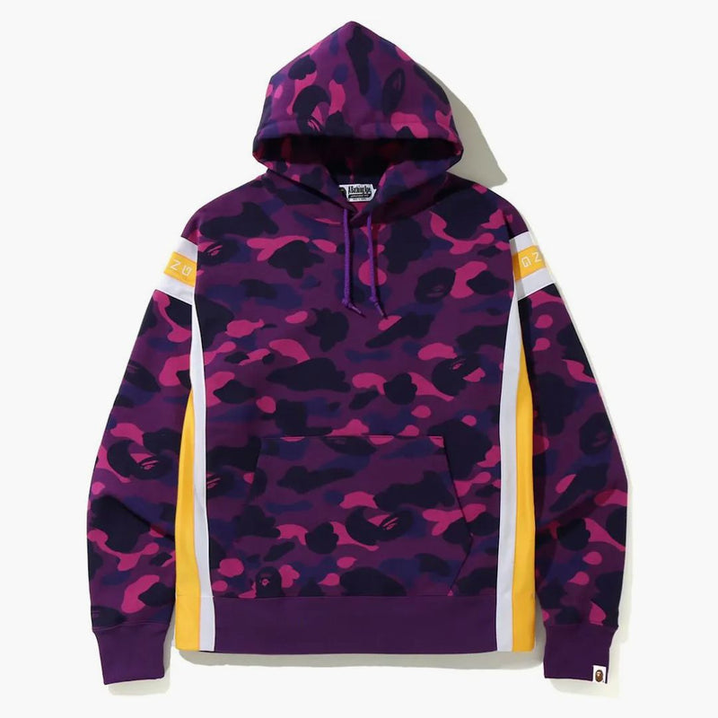 Bap Color Camo Logo Pásko sběrné mikiny Purple