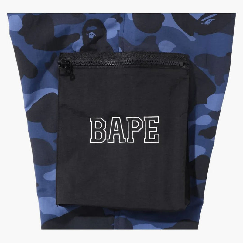 Bape Color Camo Military Pants Navy