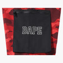 Bape Color Camo Military Pants Red