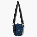 Bape Color Camo Military Shoulder Bag Blue