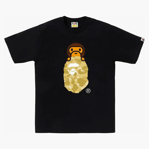 Bape Color Camo Milo on Ape Head Tea Black/Yellow