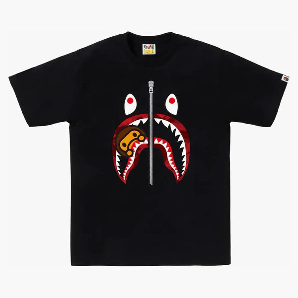 Bape Color Camo Milo Shark Tea Black/Red