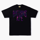 Bape Color Camo NYC Logo Tea (SS22) Black Purple
