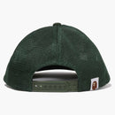 Bape Color Camo NYC Logo Mesh Cap (FW22) Green