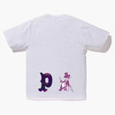 Bape Color Camo Panda Tee White/purple
