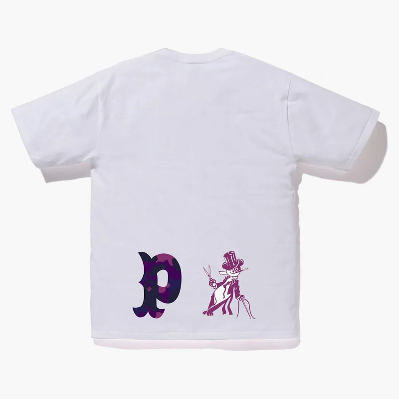 Bape Color Camo Panda Té blanco/púrpura