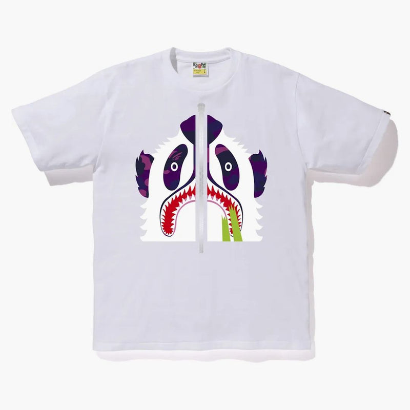 Bape Color Camo Panda Té blanco/púrpura