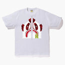 Bape Color Camo Panda Tea White/czerwony