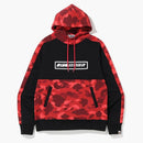 Bape Color Camo Pullover Hoodie (FW19) Red