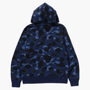 Bape Color Camo Pullover Hoodie (fw24) Navy
