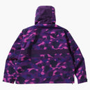 Bape Color Camo Relaxed Fit Hoodie Jacket Purple