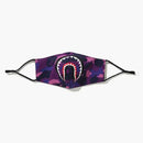 Bape Color Camo Shark Mask (SS21) Purple