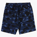 Bape Color Camo Shark Sweat Shorts (SS24) Navy