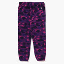 BAPE Color Camo Shark Sweatpant Purple