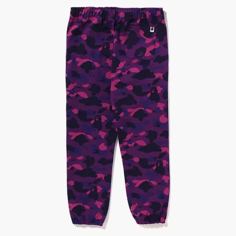 Bape Color Camo Shark Sweatpant Purple