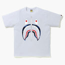 Bape Color Camo Shark T-shirt (SS20) White/Navy