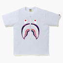 Bape Color Camo Shark T-shirt (SS20) White/Purple