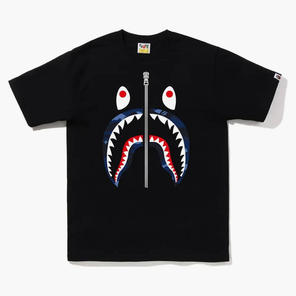 Bape Color Camo Shark Tea (FW22) Black Blue
