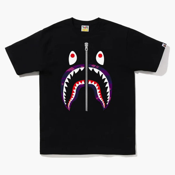Bape Color Camo Shark Tea (FW22) Black Purple