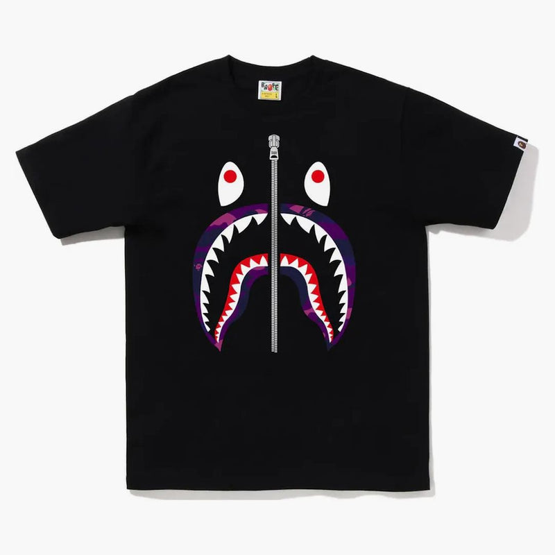 Bape Color Camo Shark Tea (FW22) Black Purple