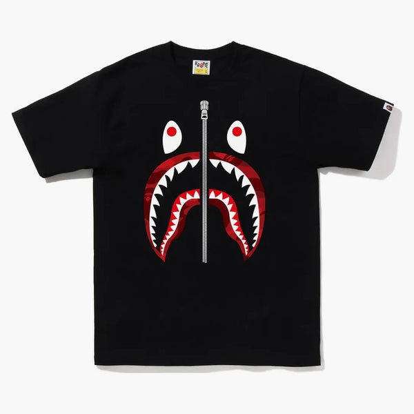 BAPE COLORE CAMO CAMARK TEA (FW22) Black Red