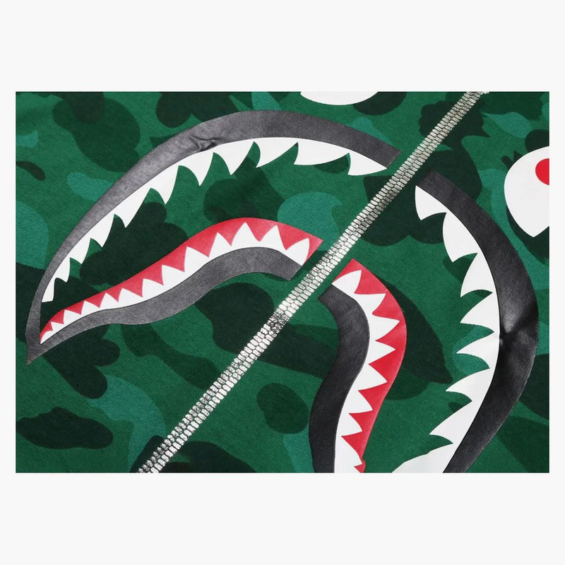 Bape Color Camo Shark Tea Green