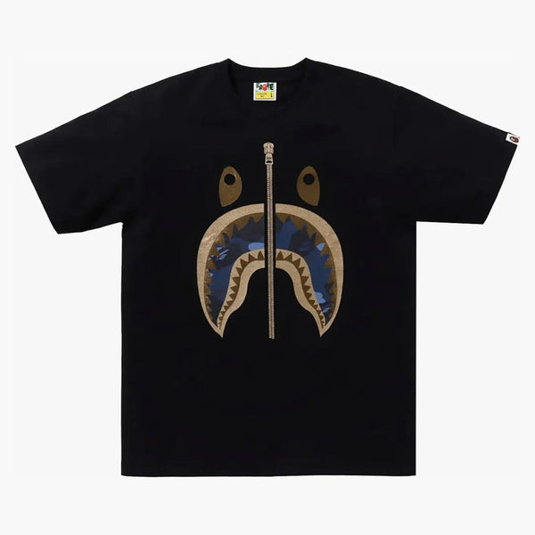 Bape Color Camo Shark Tea (SS24) Black/Navy