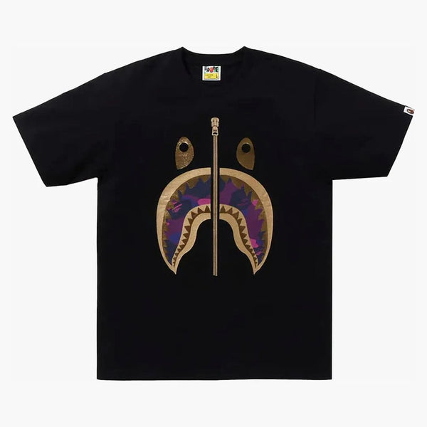 Bape Color Camo Shark Tea (SS24) Černá/fialová