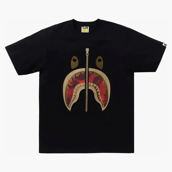 Bape Color Camo Shark Tea (SS24) Černá/červená