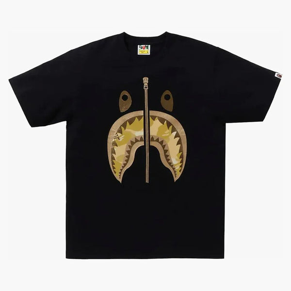BAPE Color Camo Shark Tea (SS24) Black/Yellow